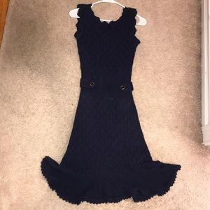Navy Lilly Pulitzer Sleeveless Sweater Dress